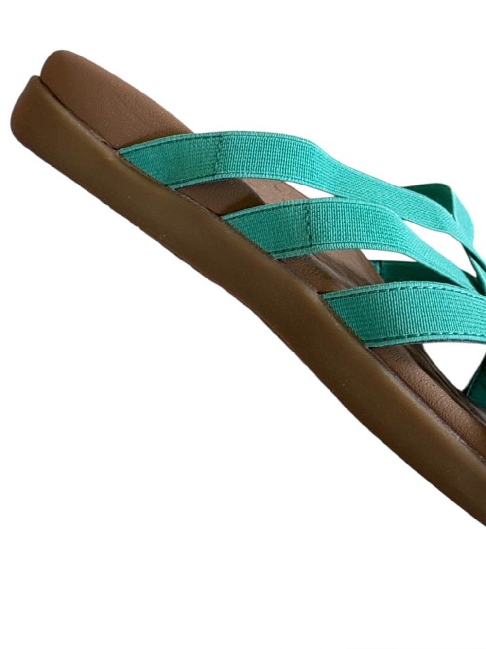 Like New Vionic Tia Sandals Strappy Sandals Aqua Size 10 - Picture 4 of 8